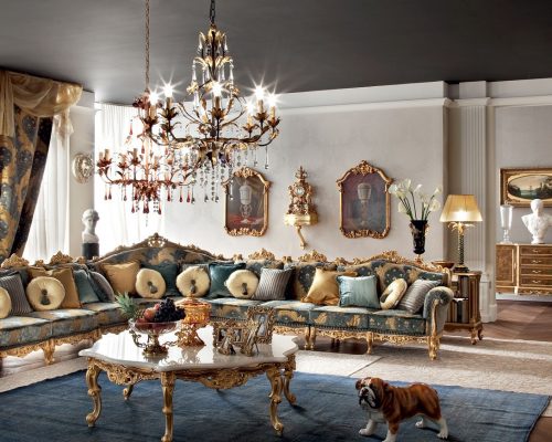 Venetian-classic-style-sitting-room-with-soft-upholstery-Casanova-collection-Modenese-Gastone